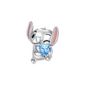 Disney Lilo and Stitch Blue Heart Charm