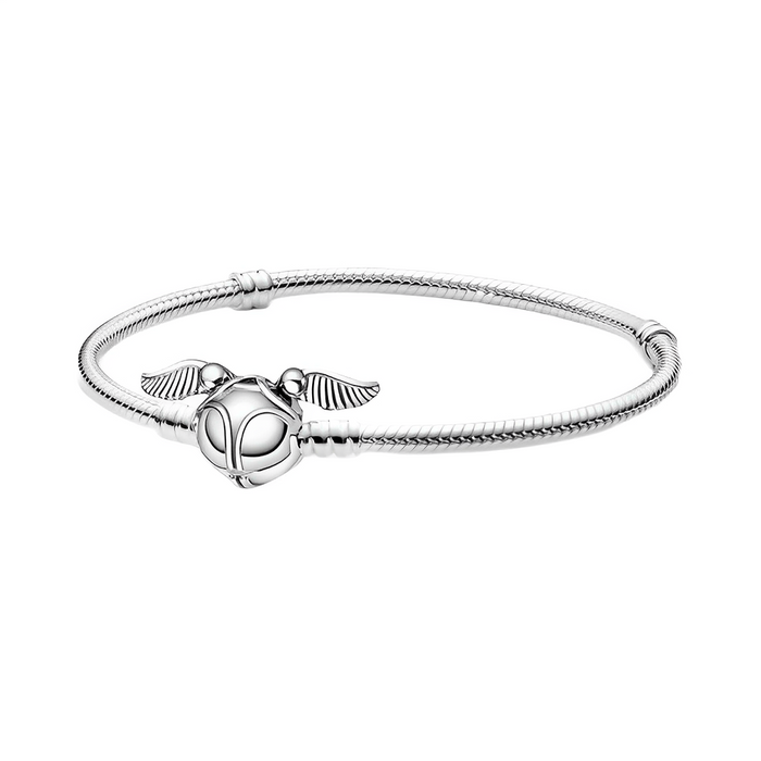 Harry Potter Golden Snitch Snake Chain Bracelet