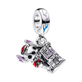Disney Lilo and Stitch Tower of Terror Conductor Dangle Charm