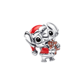 Disney Lilo and Stitch Festive Stitch Charm