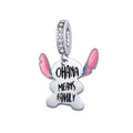 Disney Lilo and Stitch Ohana Family Dangle Charm ( DISCONTINUED)