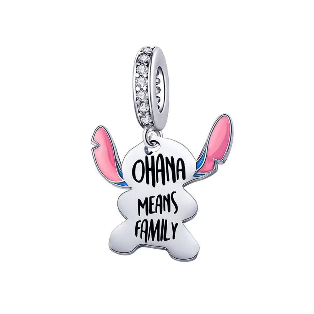 Disney Lilo and Stitch Ohana Family Dangle Charm ( DISCONTINUED)