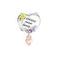 Disney Lilo and Stitch Ohana heart charm