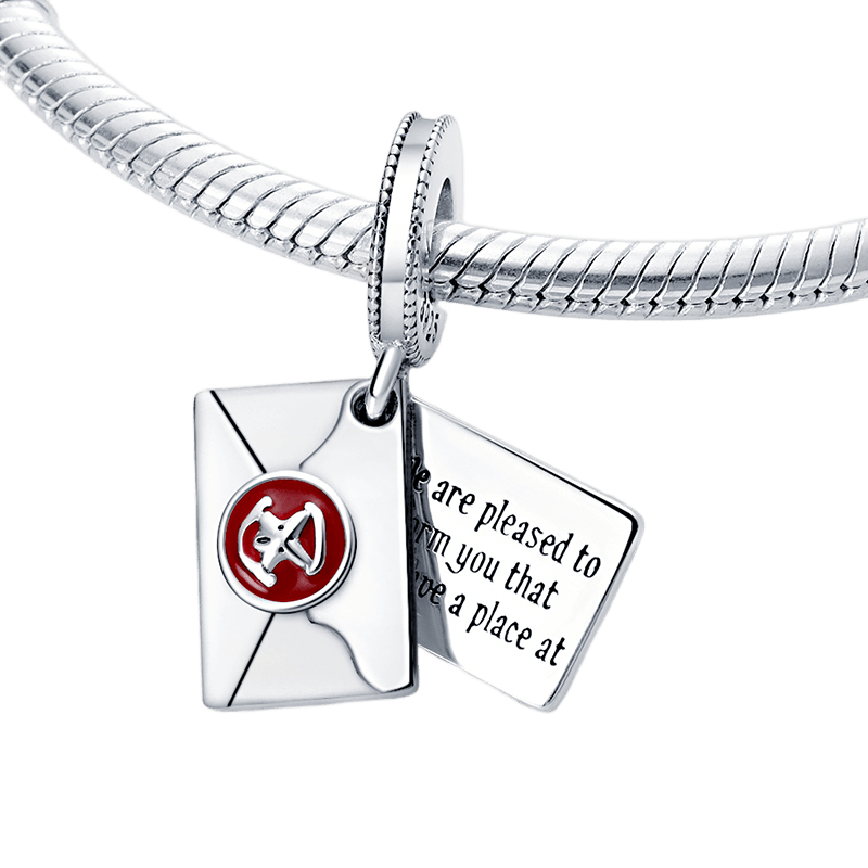 Harry Potter Hogwarts Acceptance Letter Dangle Charm